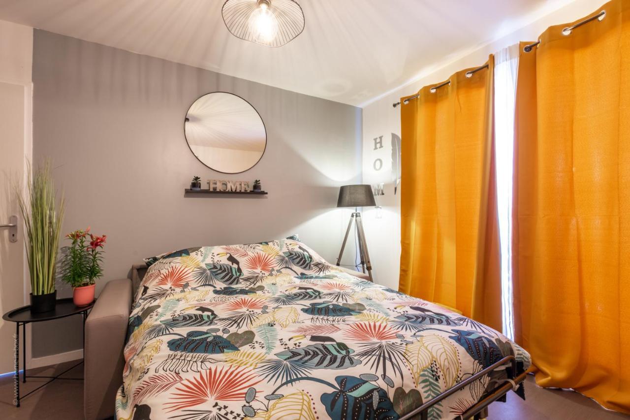 The Sunshine- Appart Cosy Proche Paris-Disney Avec Parking Prive Dans Residence Meaux Exterior foto