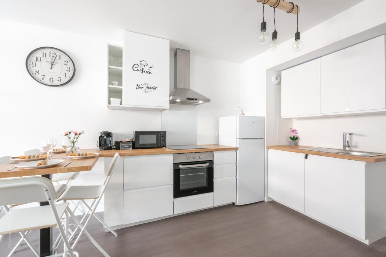 The Sunshine- Appart Cosy Proche Paris-Disney Avec Parking Prive Dans Residence Meaux Exterior foto