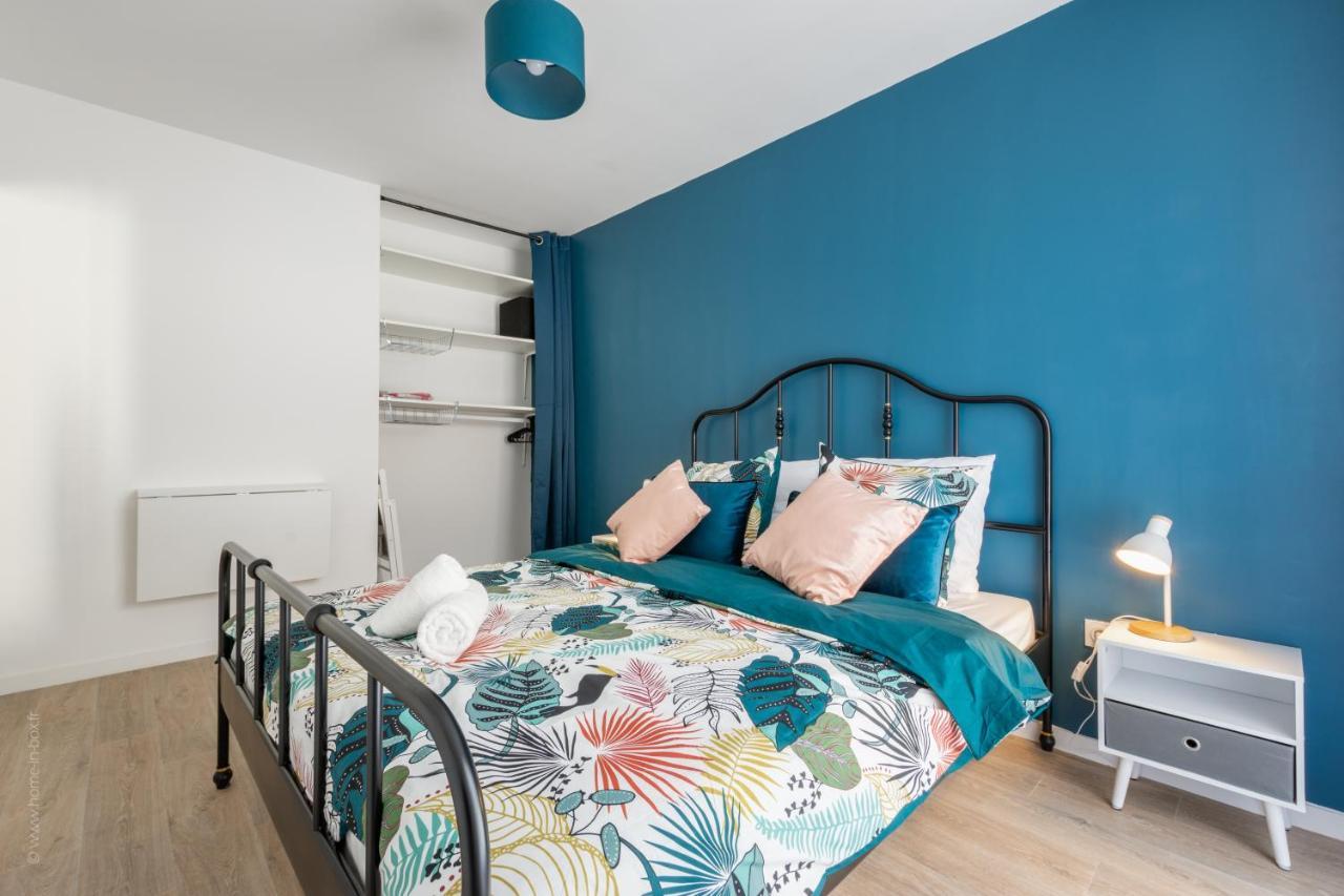 The Sunshine- Appart Cosy Proche Paris-Disney Avec Parking Prive Dans Residence Meaux Exterior foto