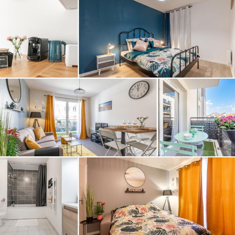The Sunshine- Appart Cosy Proche Paris-Disney Avec Parking Prive Dans Residence Meaux Exterior foto
